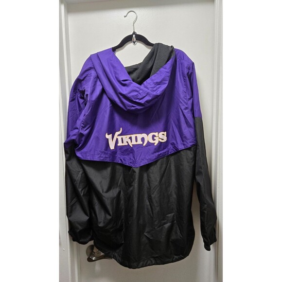 Minnesota Vikings Men's Hooded Jacket Size XL NFL Full Zip Up  NWT - Picture 2 of 5